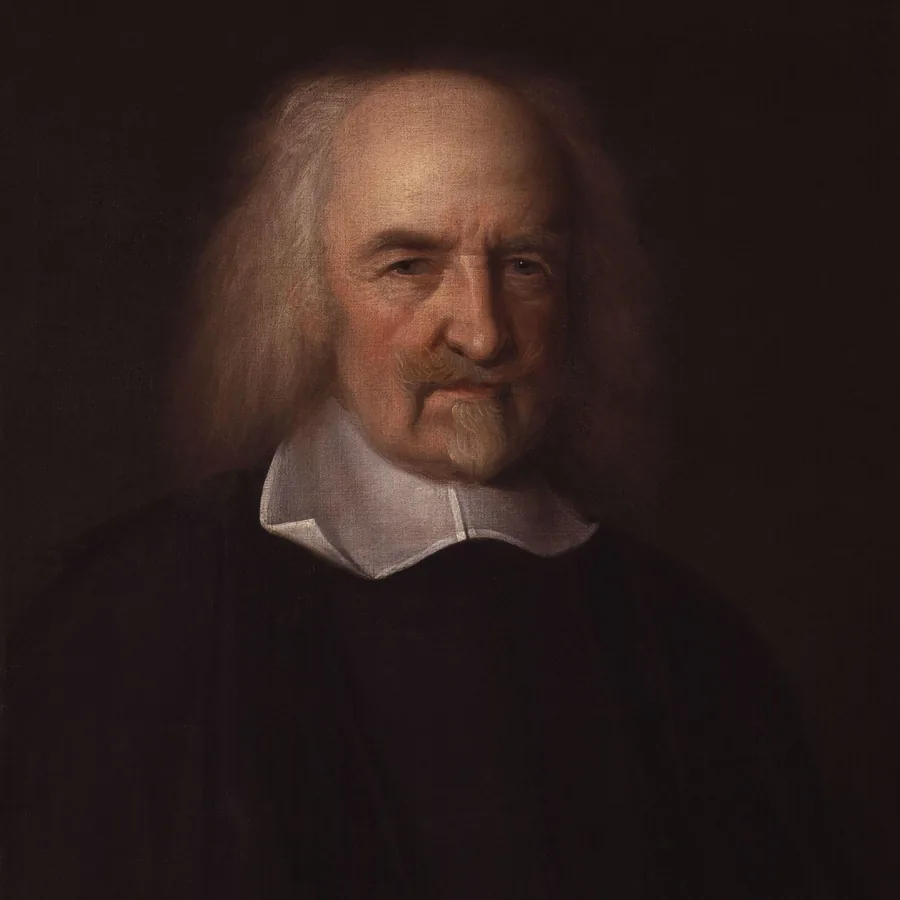 Portrait of Thomas Hobbes